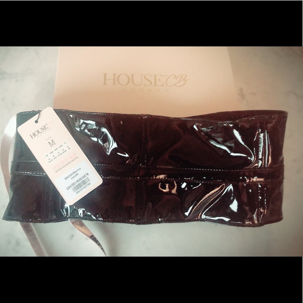Brand new House of CB patent waist belt.